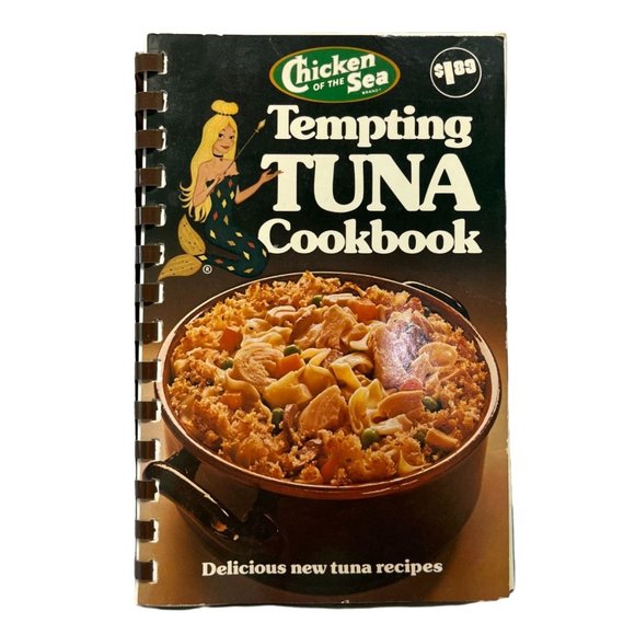 Tempting Tuna Cookbook Chicken of the Sea Recipes 1976 Vintage - Picture 1 of 9